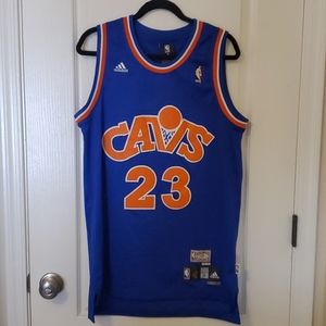 Lebron James Cavs Hardwood Classics Jersey 23